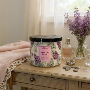 Bath & body work Fresh Cut Lilacs Large 3-Wick Candle New